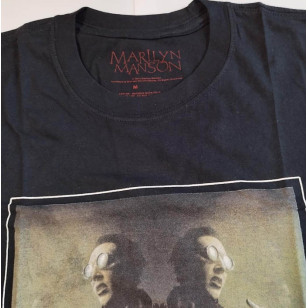 Marilyn Manson - Mirrored Official T Shirt ( Men M, L ) ***READY TO SHIP from Hong Kong***